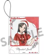 ミニスカサンタ ポラロイド風アクリルキーホルダー 「青春ブタ野郎はサンタクロースの夢を見ない」