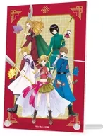 集合 あらいきよこ先生 描き下ろし 光の巫女＆四神ver. A5アクリルパネル 「Dr.リンにきいてみて!」