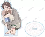 [新品] 桜咲冬夏 仔縞楽々先生 描き下ろし お泊まりデートver. BIGアクリルスタンド 「ハレルヤベイビー」