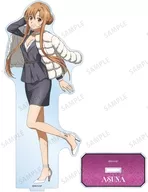[新品] アスナ 描き下ろし 毛皮コート×スーツver. BIGアクリルスタンド 「ソードアート・オンライン」