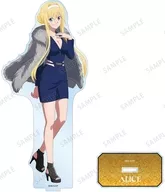 [新品] アリス 描き下ろし 毛皮コート×スーツver. BIGアクリルスタンド 「ソードアート・オンライン」