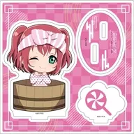 [新品] 18.黒澤ルビィ(銭湯ver.) ミニキャライラスト アクリルスタンドプレート 「ラブライブ!サンシャイン!!」