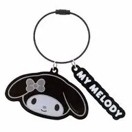 マイメロディ モノクロシリーズ アクリルキーホルダー 「サンリオキャラクターズ」