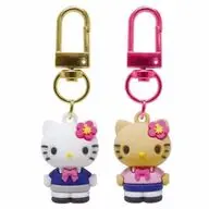 ハローキティ ギャル PVCペアキーホルダー 「サンリオキャラクターズ」