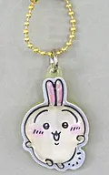 うさぎ ぷっくりったいプチボールチェーン 「ちいかわ なんか小さくてかわいいやつ」