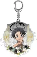 淀川真澄 天使と悪魔 箔押しアクリルキーホルダー 「桃源暗鬼」