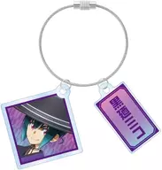 [新品] 黒廼ミコ 描き下ろし 2連ワイヤーアクリルキーホルダー 妖怪ハンターver. 「ネクロノミ子のコズミックホラーショウ」