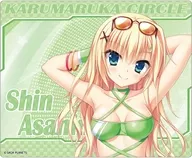 朝比奈晴(RQver.) 描き下ろし マウスパッド 「カルマルカ*サークル」