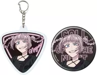 [新品] 01.七草ナズナ(描き下ろしイラスト) アクリルキーホルダー＆缶バッジセット 「よふかしのうた Season2」