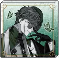 狛谷獅子雄 アクリルブロック 「夢幻楼と眠れぬ蝶」