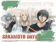 10.坂本太郎＆南雲＆赤尾リオン(場面写イラスト) キャンバスボード 「SAKAMOTO DAYS」