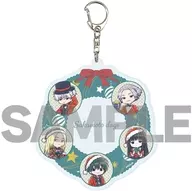 21.集合 デザインB クリスマスver.(グラフアートイラスト) デカアクリルキーホルダー 「SAKAMOTO DAYS」