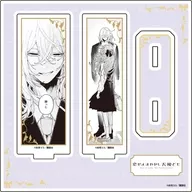 02.桂おとぎ＆一刻B(公式イラスト) アクリルスタンドプレート 「恋せよまやかし天使ども」