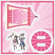 01.成歩堂龍一＆綾里真宵(サーカスver.) グラフアートイラスト アクリルスタンドプレート 「逆転裁判シリーズ」