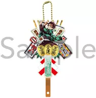 竈門炭治郎 熊手キーホルダ 「鬼滅の刃」