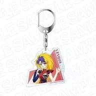 レスカ アクリルキーホルダー 35周年記念展 ver. 「NG騎士ラムネ＆40」
