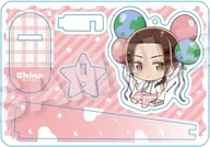 [新品] 中国 ばるんこスタンドキーホルダー 「ヘタリア World★Stars」