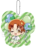 [新品] イタリア ばるんこクッションキーホルダー 「ヘタリア World★Stars」