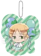[新品] イギリス ばるんこクッションキーホルダー 「ヘタリア World★Stars」