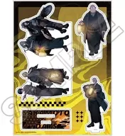 集合(黒着物) アクリルスタンドジオラマ 「SAKAMOTO DAYS」