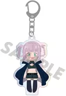 02.七草ナズナ(描き起こし) オーロラアクリルキーホルダー 「よふかしのうた」