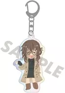 03.鶯餡子(描き起こし) オーロラアクリルキーホルダー 「よふかしのうた」