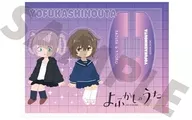 02.七草ナズナ＆目代キョウコ(描き起こし) ゆらゆらアクリルフィギュア 「よふかしのうた」