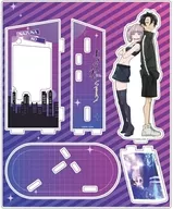 01.七草ナズナ＆夜守コウ 場面写アクリルスタンド 「よふかしのうた」