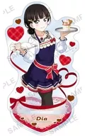 黒澤ダイヤ アクリルスタンド Aqours バレンタイン編Part3ver. 「ラブライブ!スクールアイドルフェスティバル」
