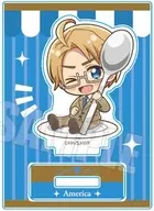 アメリカ ごちきゃらミニスタンド 「ヘタリア World★Stars」