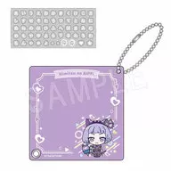 [新品] 真実夜チィ おなまえプレートキーホルダー(シール付き) 「ひみつのアイプリ」