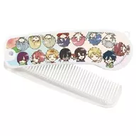 01.集合 折りたたみコーム フルーツver.(グラフアートイラスト) 「文豪とアルケミスト」