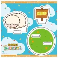 02.ヒツジ(公式イラスト) アクリルスタンドプレート 「牧場物語 Let’s!風のグランドバザール」