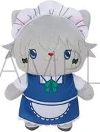 十六夜咲夜 withCATアイマスク付きぬいぐるみキーホルダー 「東方Project」