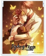 [新品] 01.右代宮戦人＆ベアトリーチェ(公式イラスト) デカキャラミラー 「うみねこのなく頃に」