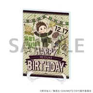 15.眞霜平助 誕生日ver.(グラフアートイラスト) アクリルアートボード(A5サイズ) 「SAKAMOTO DAYS」