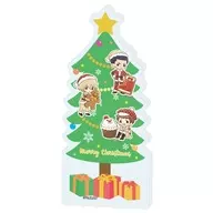 02.クリスマスver. ツリーモチーフ(グラフアートイラスト) ミニアクリルブロック 「TVアニメ ダイヤのA actII -Second Season-」
