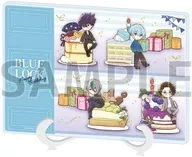 07.パターンC 誕生日ver.(グラフアートイラスト) アクリルアートボード(A5サイズ) 「ブルーロック」