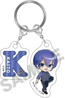 KAITO ちび2連イニシャルキーチェーン クラシカルレトロミニキャラ 「VOCALOID」