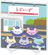 01.集合デザイン(描き下ろしイラスト) アクリルアートボード 駅ver. 「らぶいーず」
