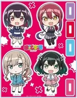 優＆亜鳥＆涼＆るら アクリルキャラスタンド デフォルメキャラ 「ばっどがーる」