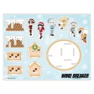 [新品] 03.クリスマスお菓子ver.(グラフアートイラスト) アクリルジオラマ 「TVアニメ WIND BREAKER」