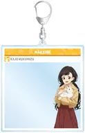 [新品] 温水佳樹 描き下ろし SNS風BIGアクリルキーホルダー 動物とのふれあいver. 「TVアニメ 負けヒロインが多すぎる!」