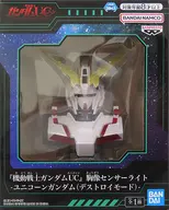 ユニコーンガンダム 胸像センサーライト-ユニコーンガンダム(デストロイモード)- 「機動戦士ガンダムUC」