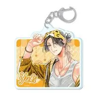 菖蒲虎幸 山野でこ先生 描き下ろし アクリルキーホルダー パジャマver. 「しゅきしゅきMAXハート」