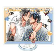 C.水走龍仁＆菖蒲虎幸 アクリルビジュアルボード 「しゅきしゅきMAXハート」