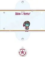 02.マキナ チャーム付きクリアマルチケース 「銀河特急 ミルキー☆サブウェイ」