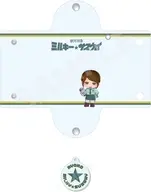 03.リョーコ チャーム付きクリアマルチケース 「銀河特急 ミルキー☆サブウェイ」