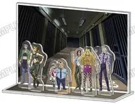 1.集合 アクリルジオラマ[RE] 「アニメ ジョジョの奇妙な冒険 第六部 ストーンオーシャン」