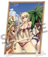 ナツ＆ルーシィ＆ハッピー＆エルザ ビジュアルアクリルプレート 「FAIRY TAIL-フェアリーテイル-」